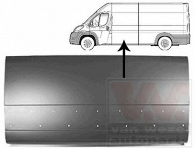 VAN WEZEL 1651107 -  Боковина